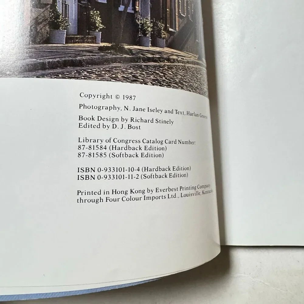 CHARLESTON City Of Memory by Harlan Greene & Jane Iseley, SOUTH CAROLINA History